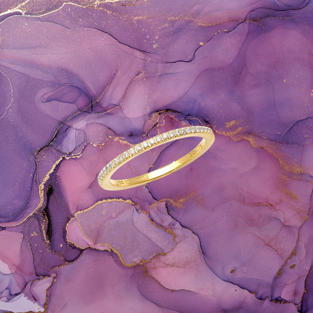 Half Eternity Ring 0.12ct